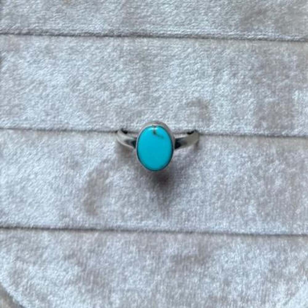 Native American Turquoise Sterling Silver Ring
